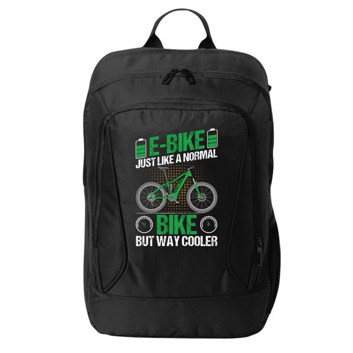 Retro Ebike Just Like A Normal Bike But Way Cooler City Backpack