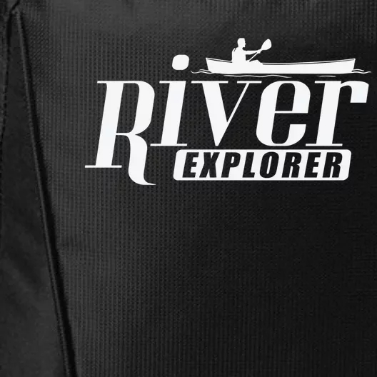 River Explorer Kayak Paddle Boat Canoeing Gift City Backpack