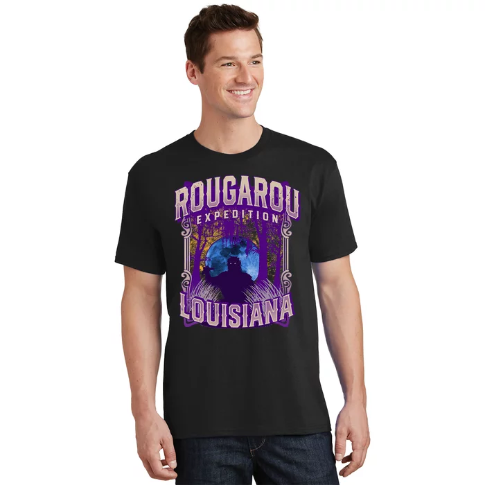 Rougarou Expedition Louisiana Swamp Monster Werewolf Legend T-Shirt