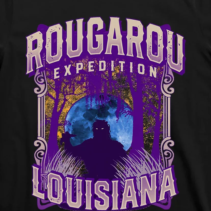 Rougarou Expedition Louisiana Swamp Monster Werewolf Legend T-Shirt