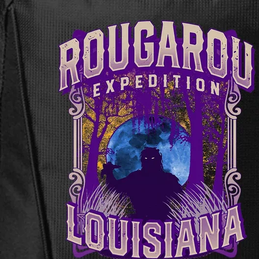 Rougarou Expedition Louisiana Swamp Monster Werewolf Legend City Backpack