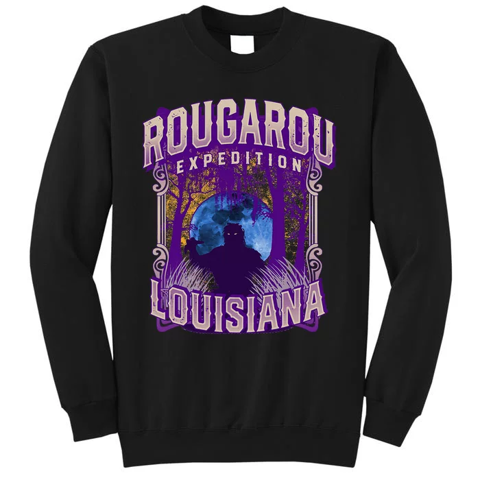 Rougarou Expedition Louisiana Swamp Monster Werewolf Legend Tall Sweatshirt