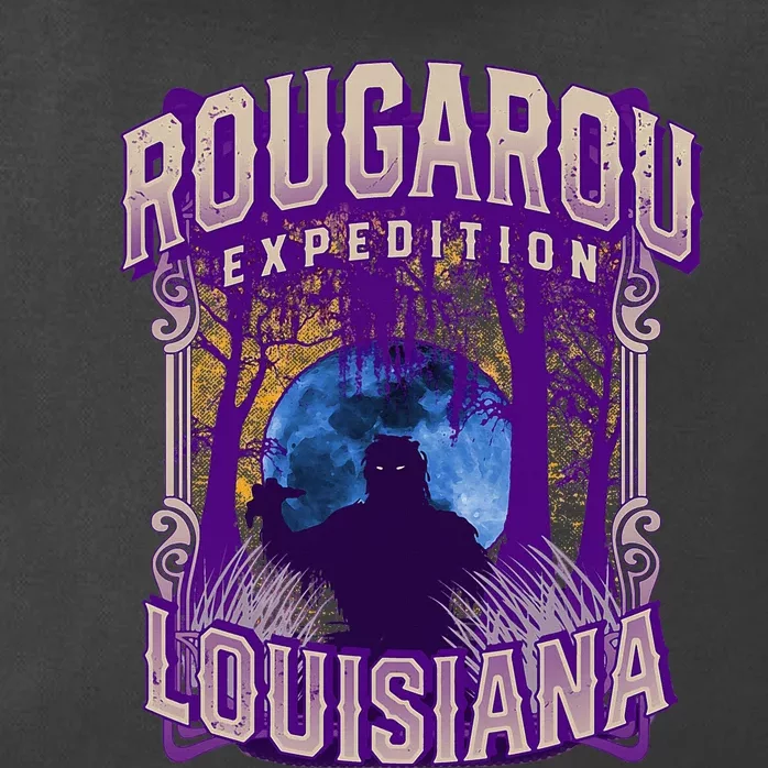 Rougarou Expedition Louisiana Swamp Monster Werewolf Legend Zip Tote Bag