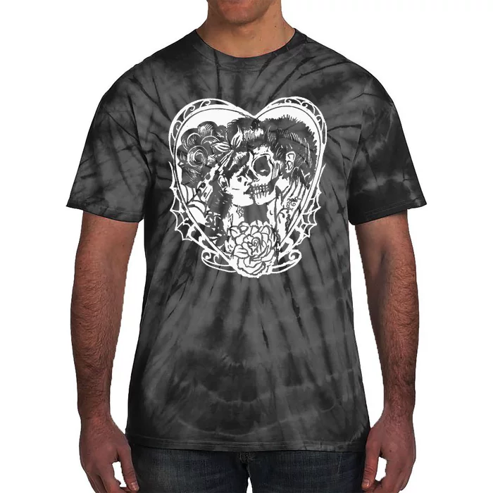 Rockabilly Eternal Love Psychobilly Greaser Style Tie-Dye T-Shirt