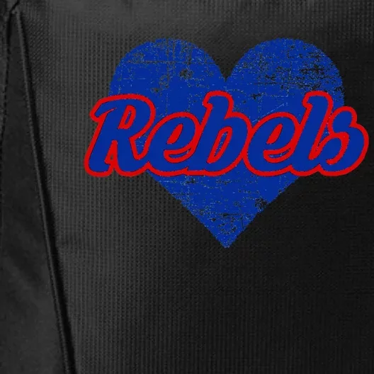 Robert E Lee Rebels Over Heart City Backpack