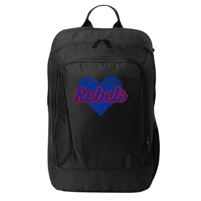 Robert E Lee Rebels Over Heart City Backpack