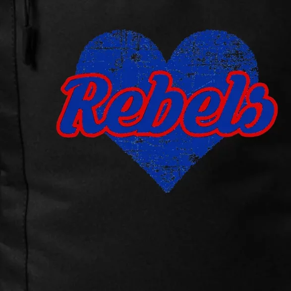 Robert E Lee Rebels Over Heart Daily Commute Backpack