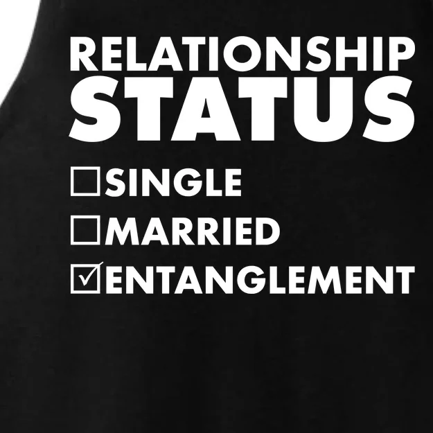 Relationship Status Entanglement Ladies Tri-Blend Wicking Tank