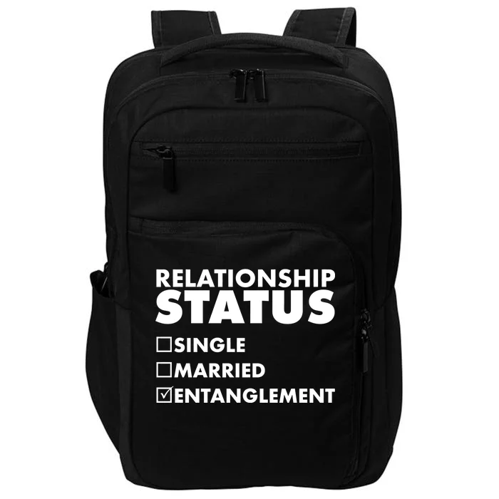 Relationship Status Entanglement Impact Tech Backpack