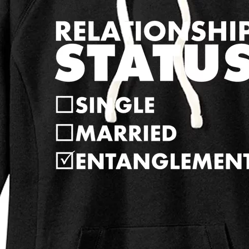 Relationship Status Entanglement Women's Fleece Hoodie