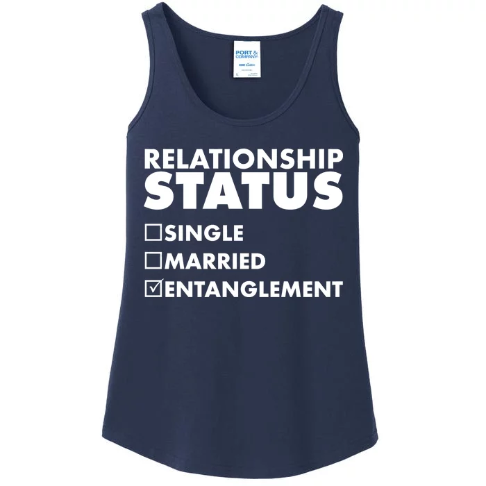 Relationship Status Entanglement Ladies Essential Tank