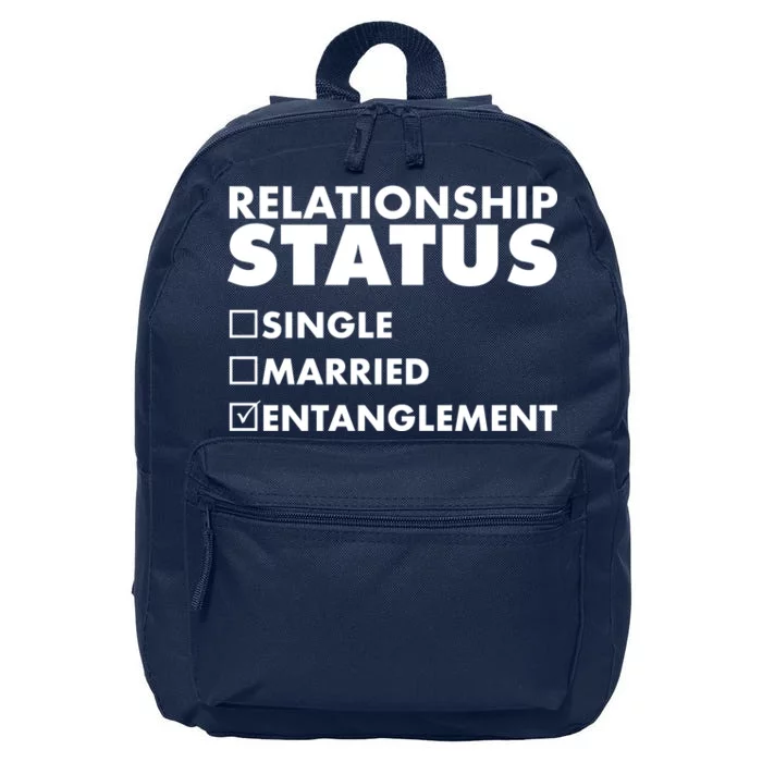 Relationship Status Entanglement 16 in Basic Backpack