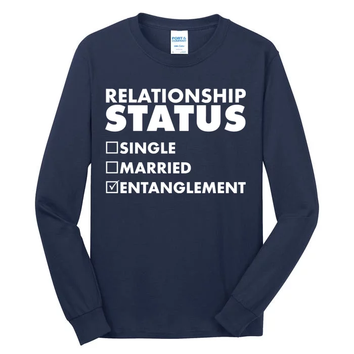 Relationship Status Entanglement Tall Long Sleeve T-Shirt