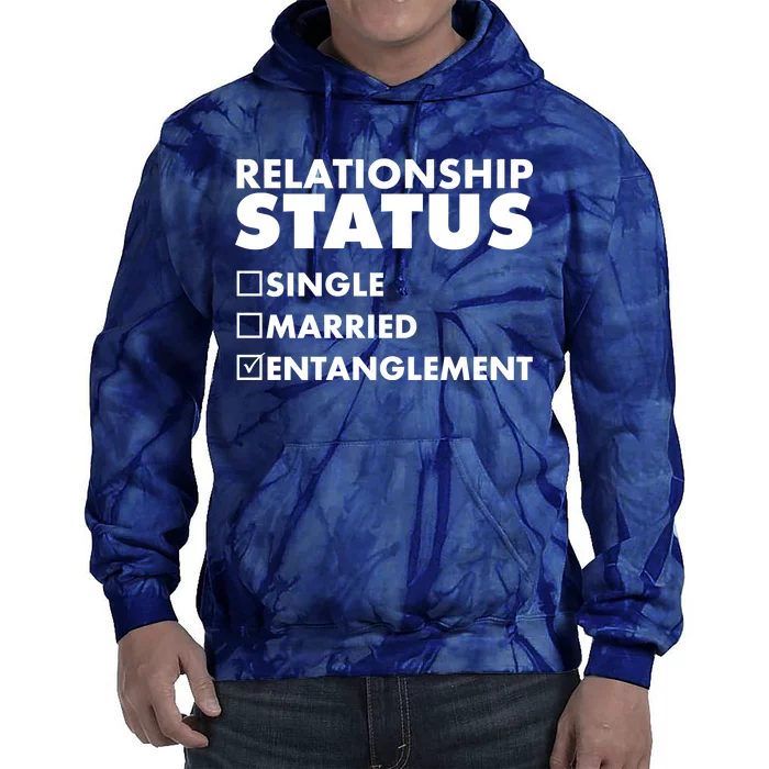 Relationship Status Entanglement Tie Dye Hoodie