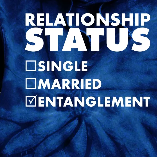 Relationship Status Entanglement Tie Dye Hoodie