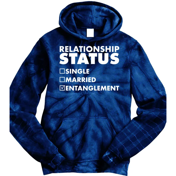 Relationship Status Entanglement Tie Dye Hoodie