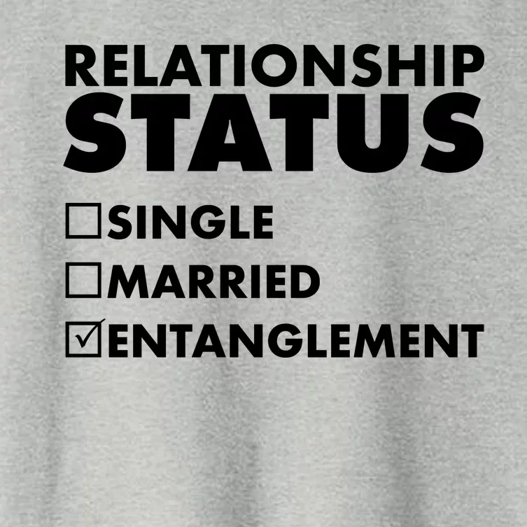 Relationship Status Entanglement Women's Crop Top Tee