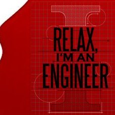 Relax I'm An Engineer Tree Ornament