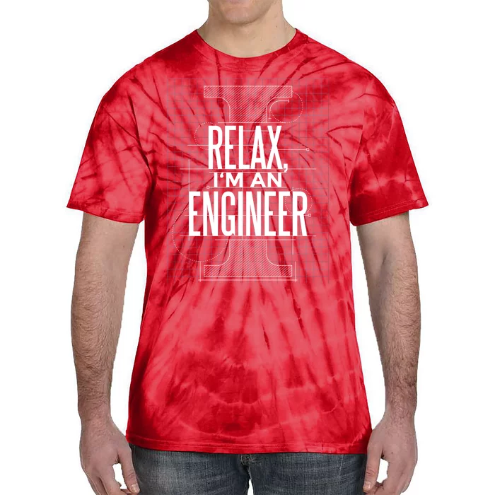 Relax I'm An Engineer Tie-Dye T-Shirt