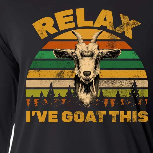 Relax I've Goat This Cooling Performance Long Sleeve Crew