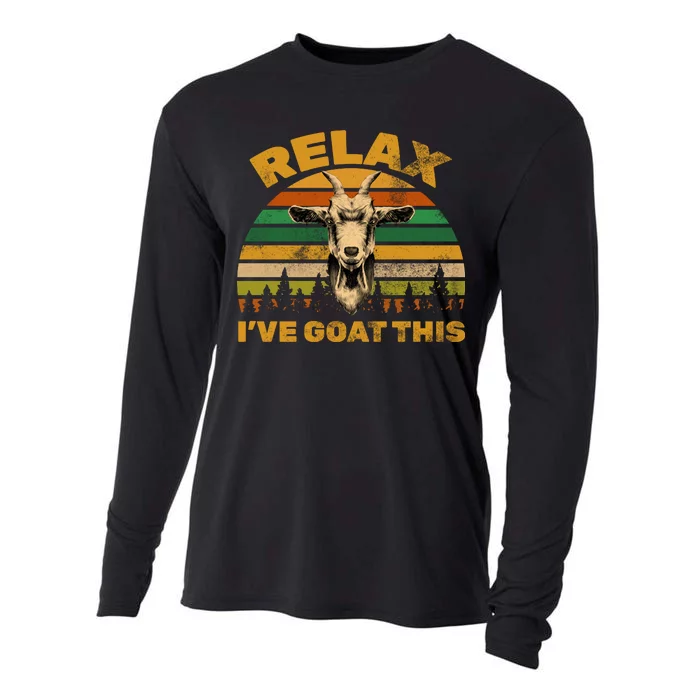 Relax I've Goat This Cooling Performance Long Sleeve Crew