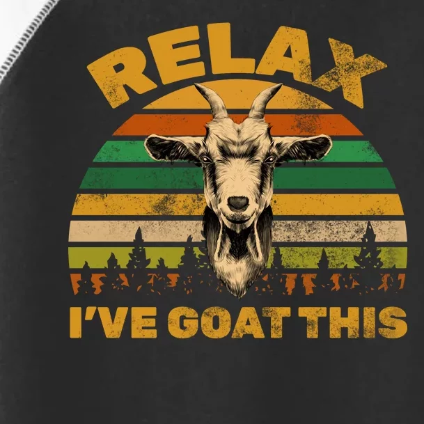 Relax I've Goat This Toddler Fine Jersey T-Shirt