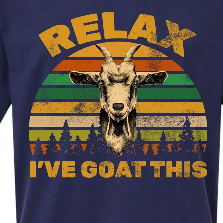 Relax I've Goat This Sueded Cloud Jersey T-Shirt