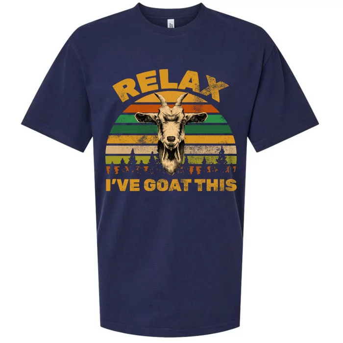 Relax I've Goat This Sueded Cloud Jersey T-Shirt