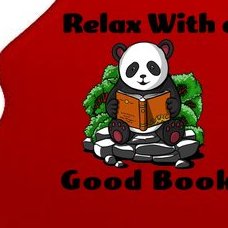 Relax With A Book Cute Panda Tree Ornament