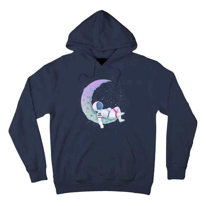 Relaxing Astronaut On The Moon Hoodie