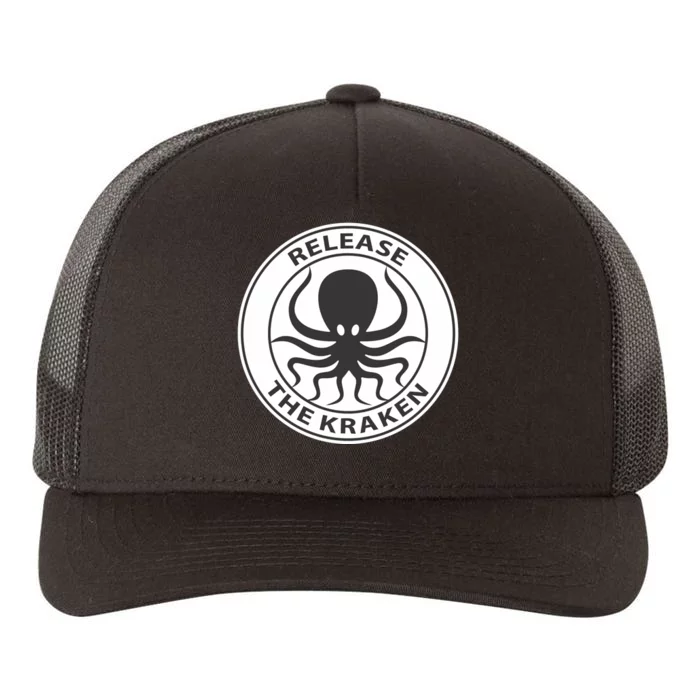 Release The Kraken Yupoong Adult 5-Panel Trucker Hat