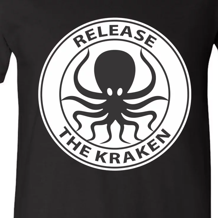 Release The Kraken V-Neck T-Shirt