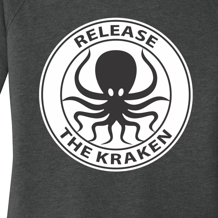 Release The Kraken Women's Perfect Tri Tunic Long Sleeve Shirt