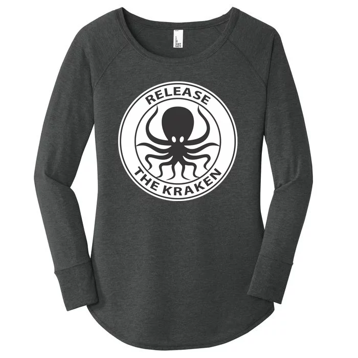 Release The Kraken Women's Perfect Tri Tunic Long Sleeve Shirt