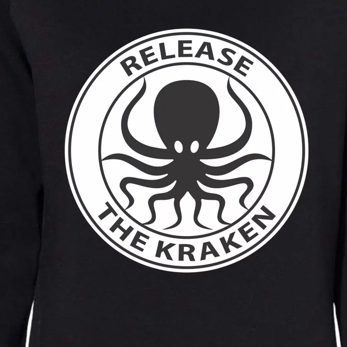 Release The Kraken Womens California Wash Sweatshirt