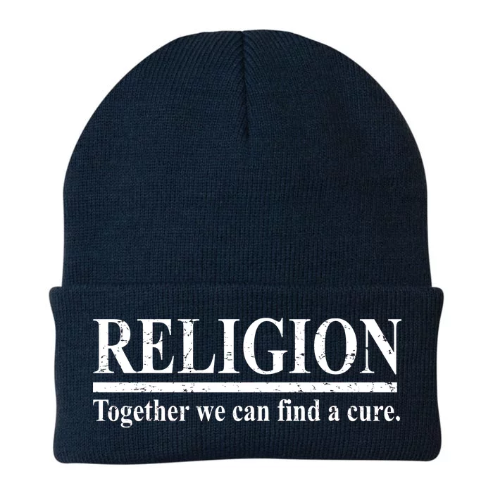 Religion Together We Can Find A Cure Knit Cap Winter Beanie