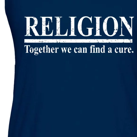 Religion Together We Can Find A Cure Ladies Essential Flowy Tank