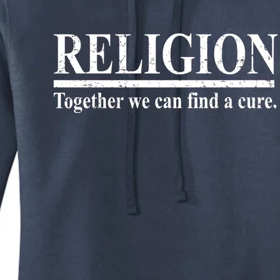 Religion Together We Can Find A Cure Women's Pullover Hoodie