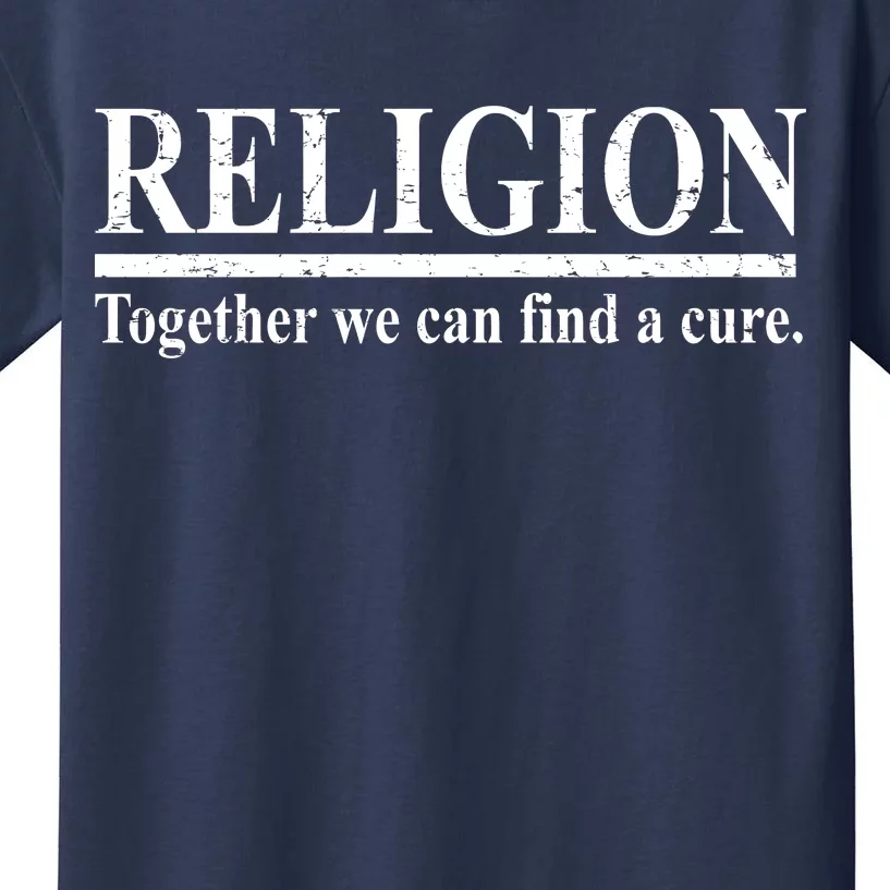 Religion Together We Can Find A Cure Kids T-Shirt