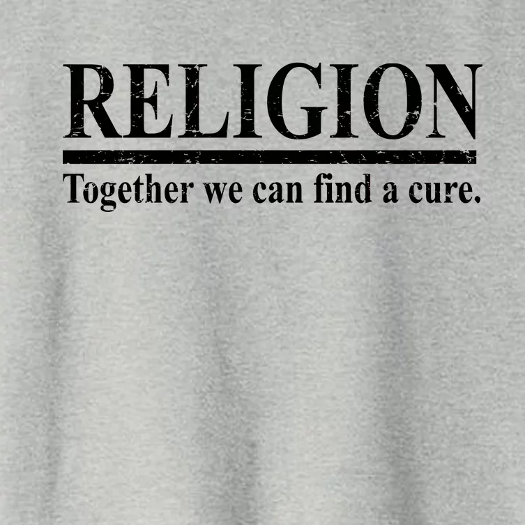 Religion Together We Can Find A Cure Women's Crop Top Tee