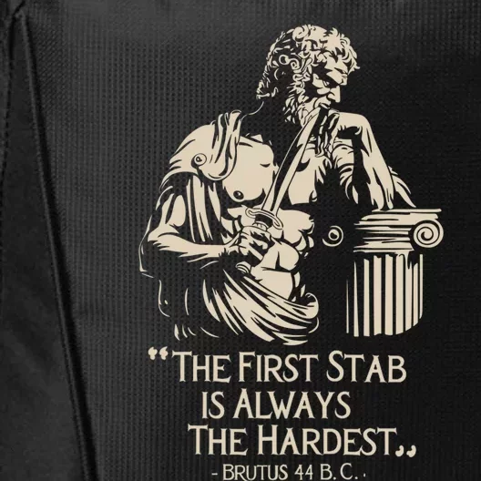 Roman Empire Meme Brutus Stab Julius Caesar Quote City Backpack