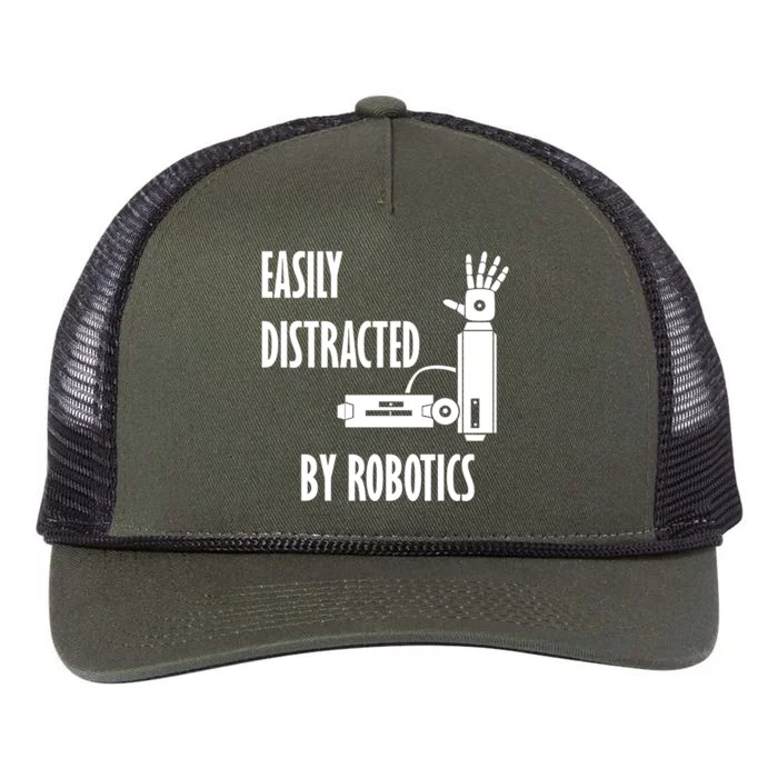 Robotical Engineering Mechanics Electronic Meaningful Gift Retro Rope Trucker Hat Cap