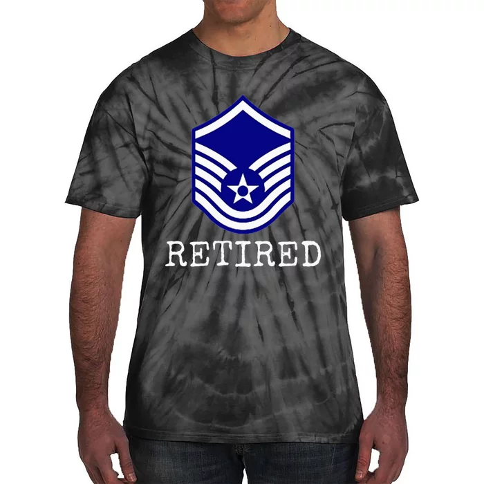 Retired E7 Master Sergeant Tie-Dye T-Shirt