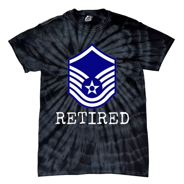 Retired E7 Master Sergeant Tie-Dye T-Shirt