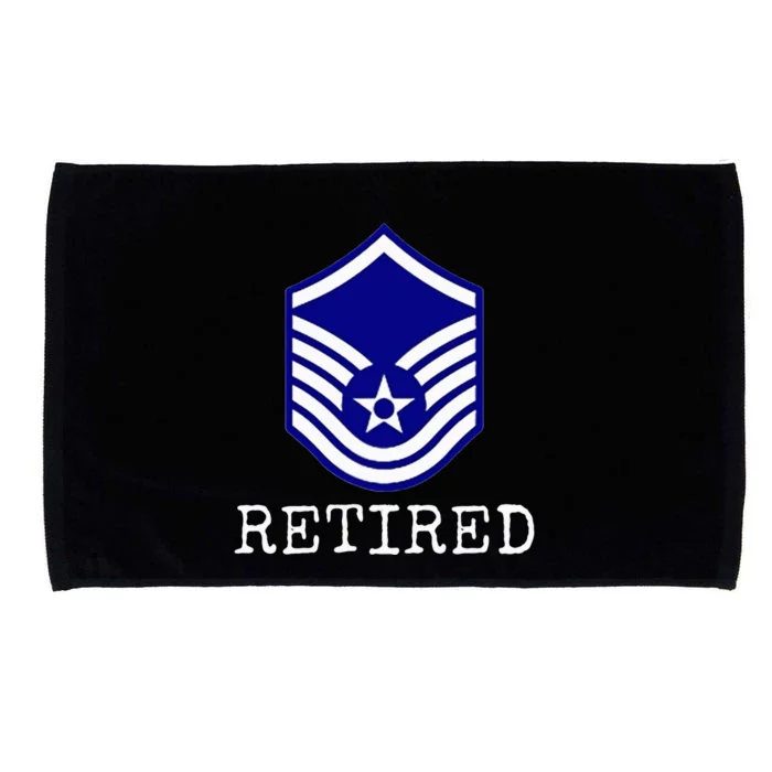 Retired E7 Master Sergeant Microfiber Hand Towel