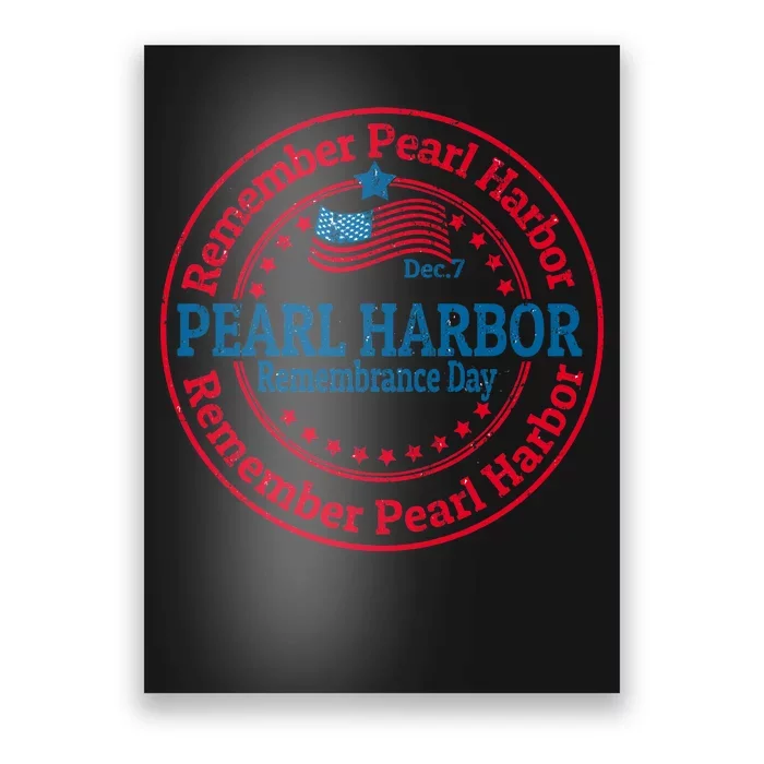 Remeber Pearl Harbor Poster