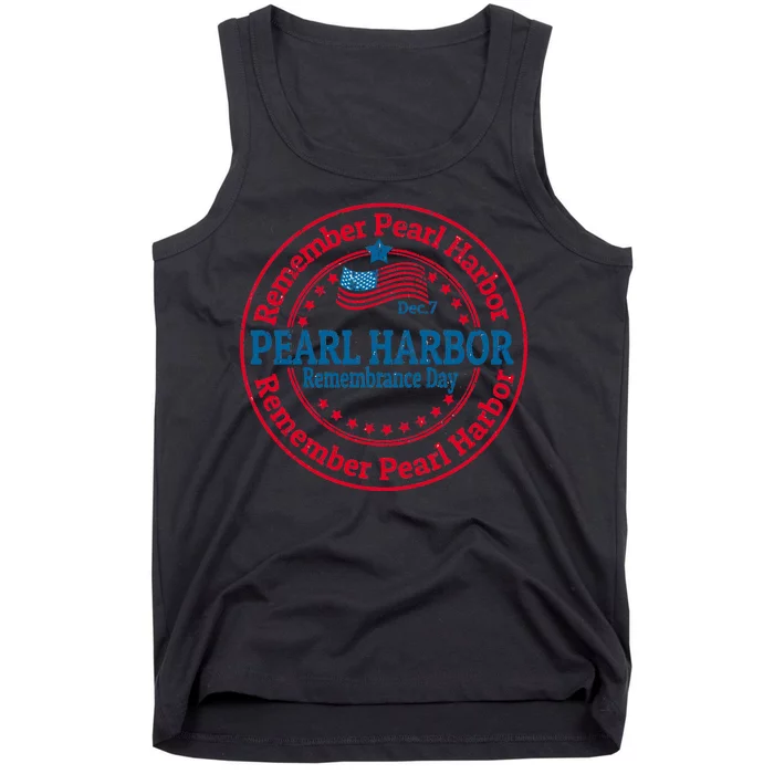 Remeber Pearl Harbor Tank Top