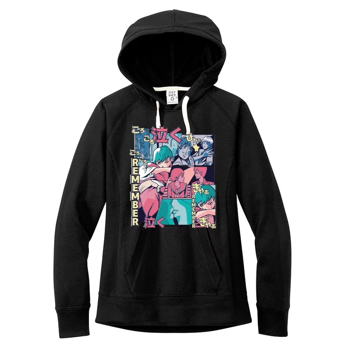 Remember Anime Women's Fleece Hoodie