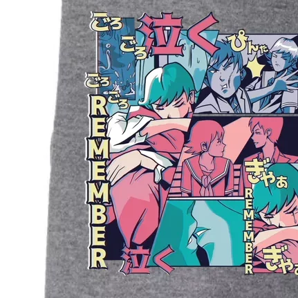 Remember Anime Doggie 3-End Fleece Hoodie