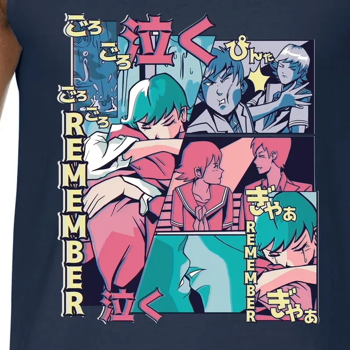 Remember Anime Comfort Colors® Tank Top